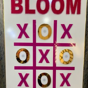 Tic-Tac-Toe Statement String Art
