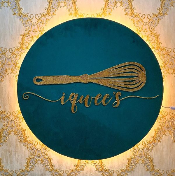 Couldnt resist turning this beautiful logo into a string art mast... — custom string art Pakistan handmade by Woody Strings L