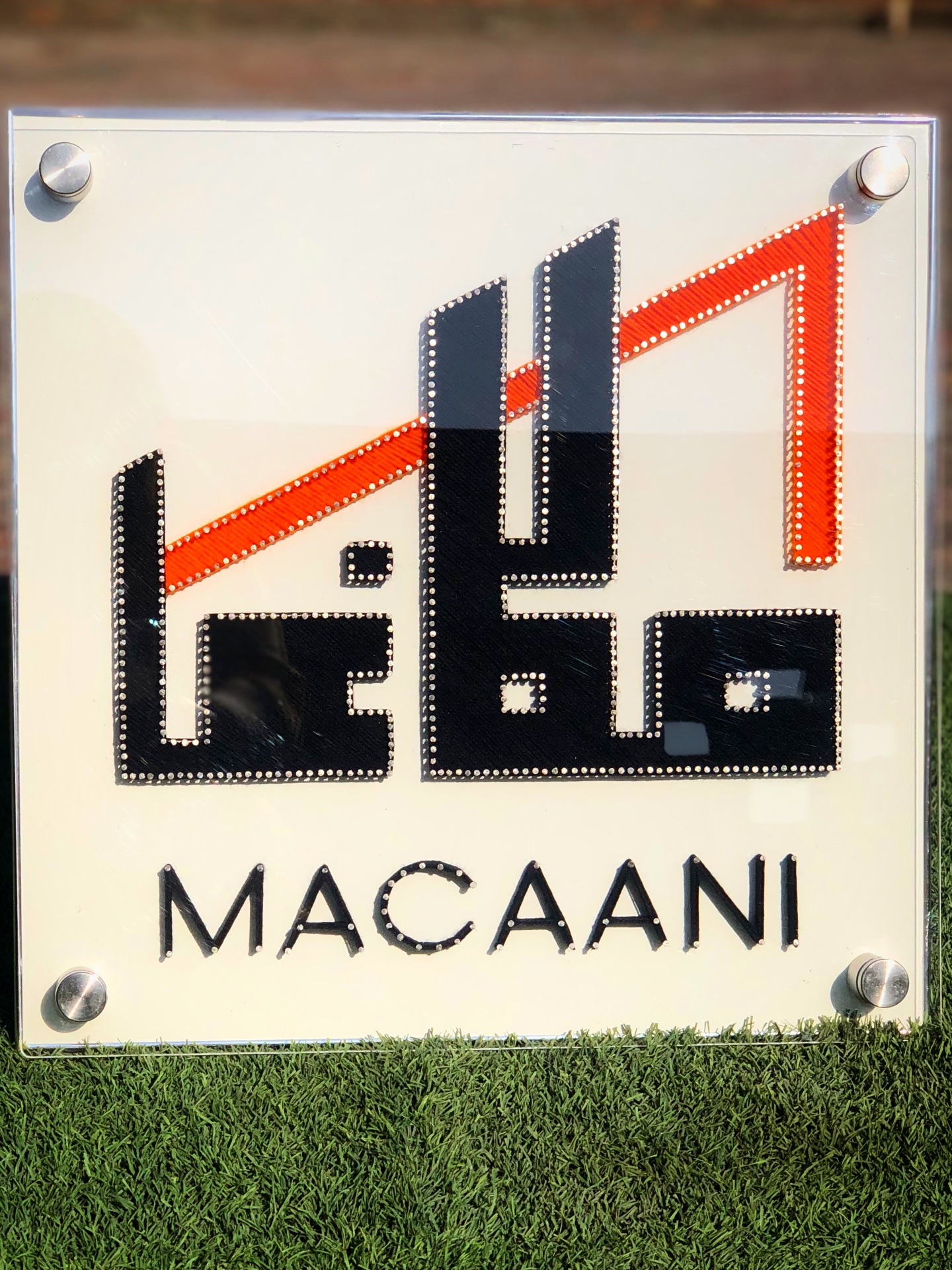 Studio Macaani Logo String Art (18x18)