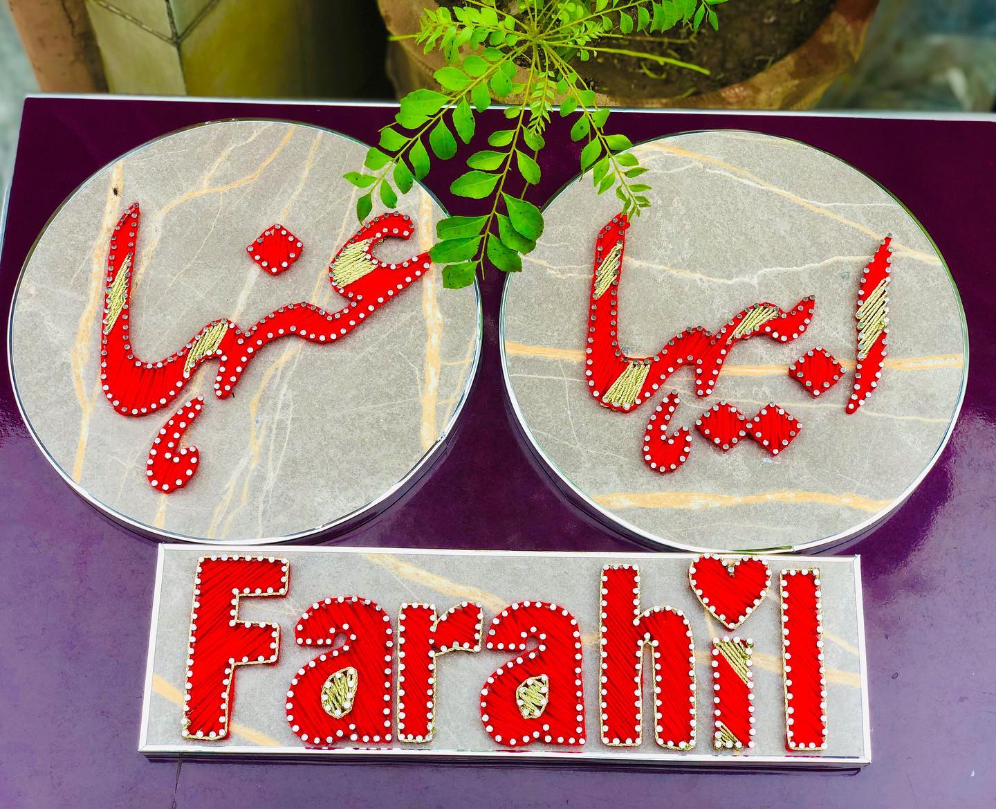 Customised order delivered