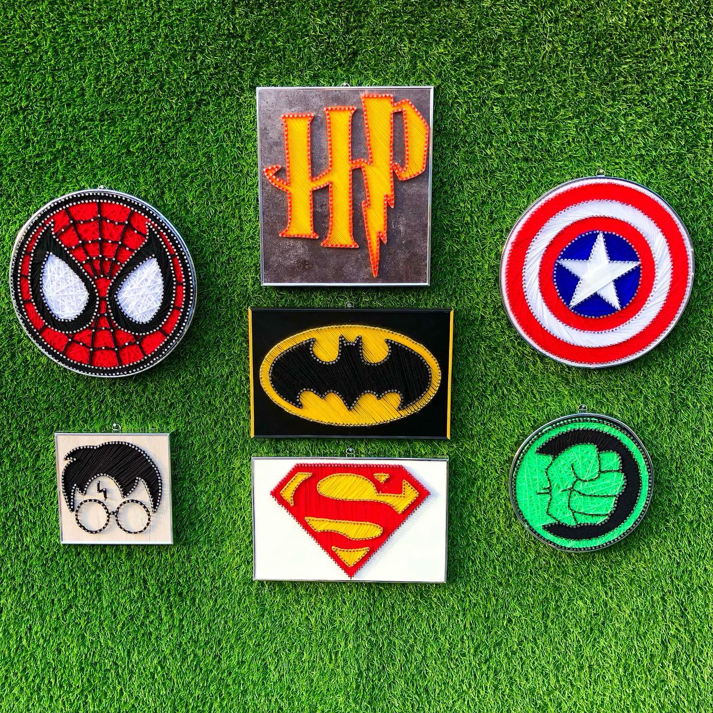 Our favourite characters collection is live now — custom string art Pakistan handmade by Woody Strings Lahore Pakistan