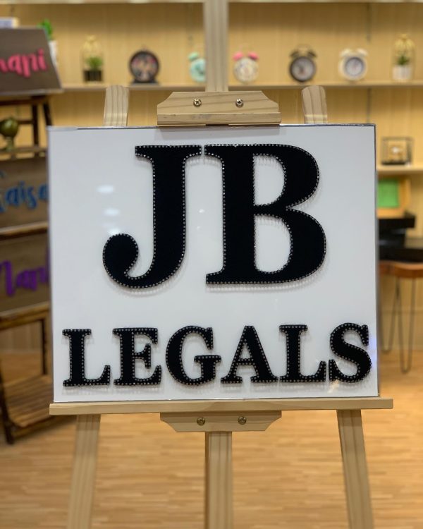 Law and order with a twist of string art JB LEGALS just got their... — handmade string art Pakistan | Woody Strings