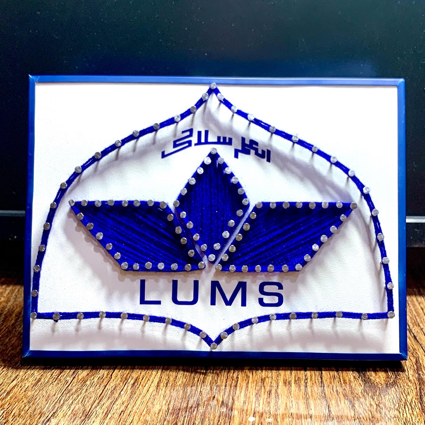 Make your corporate gifts stand our with our string art plaques I... — custom string art Pakistan handmade by Woody Strings L