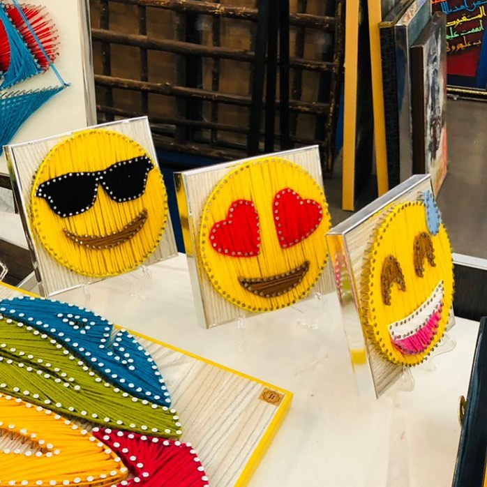 Our personal favourite — custom string art Pakistan handmade by Woody Strings Lahore Pakistan