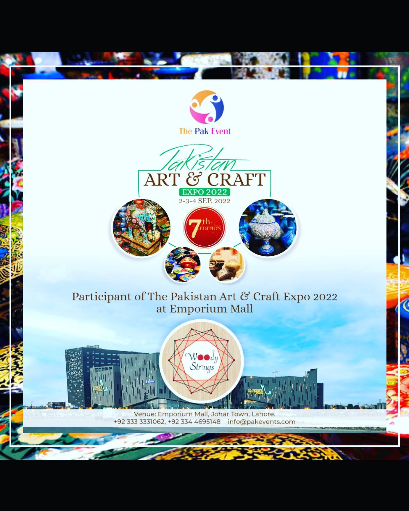 Proud partners at pakistan art and craft expo 2022 at