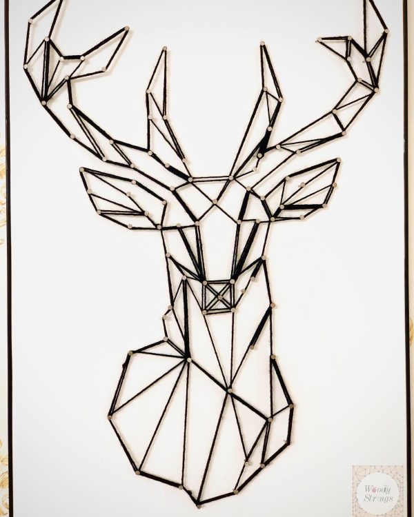 The wild nature — custom string art Pakistan handmade by Woody Strings Lahore Pakistan