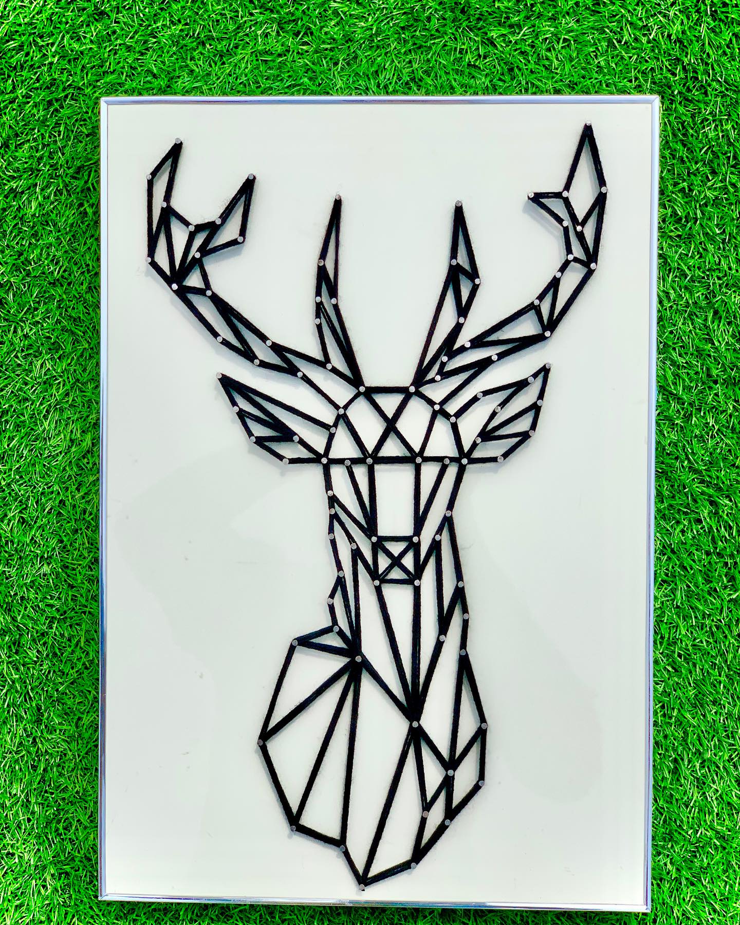 The wild nature — custom string art Pakistan handmade by Woody Strings Lahore Pakistan